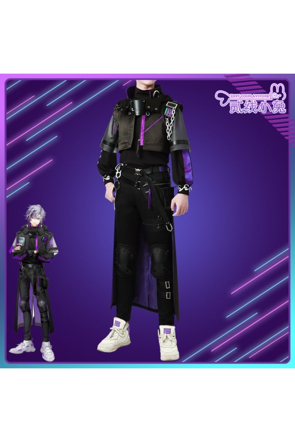 2XXT Cosplay Vtuber Fuwa Minato Gaming Outfit Cosplay Costume